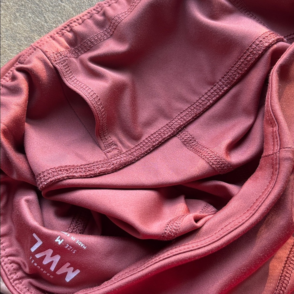 Madewell MWL Flex High-rise 25” Leggings in Weathered Brick, M - Picture 7 of 8